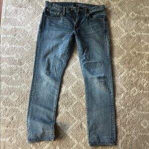 GAP Blue Slim Jeans with Faded Wash 30x32